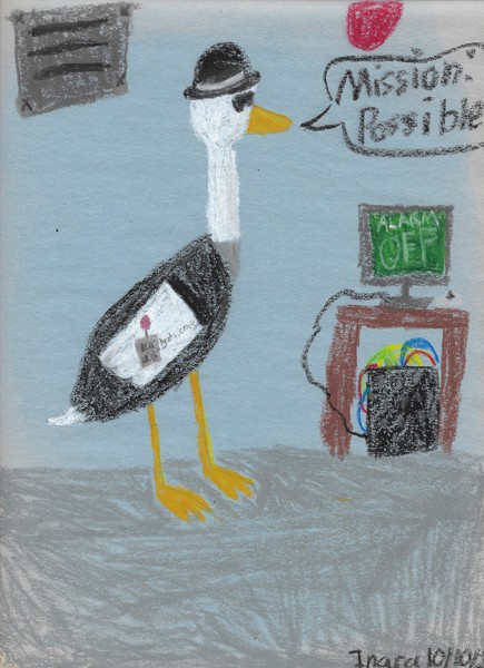 Mission: Possible! I made this when I was into Untitled Goose Game and had recently watched Mission: Impossible! [October 2021]