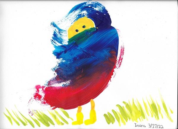 I really like how this one turned out! A smudge can make something great (if you make it in a controlled environment where nothing can go wrong and splash all over the page...)! [March 2022]